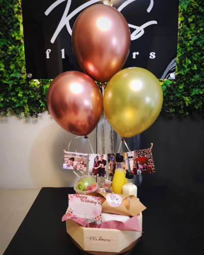 desayuno con globos