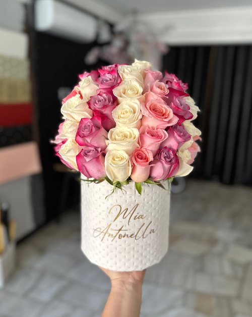 arreglo de rosas